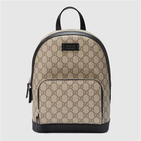 gucci supreme black backpack|Backpacks for Women .